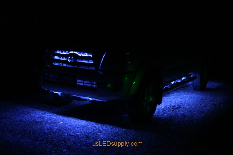 Truck with RGB LED Lighting