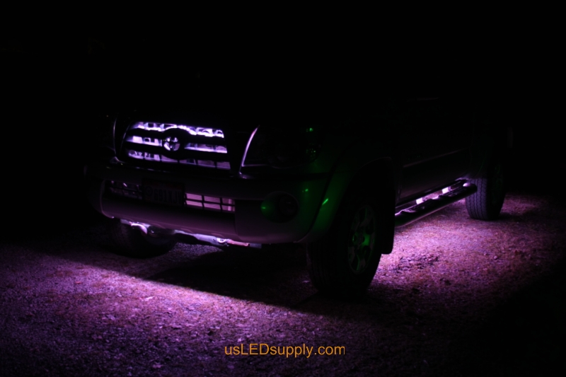 Truck with RGB LED Lighting