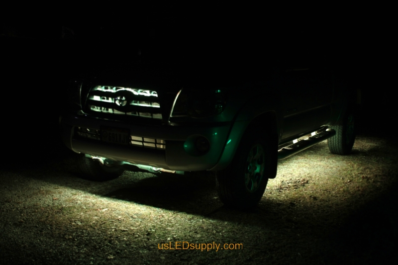 Truck with RGB LED Lighting