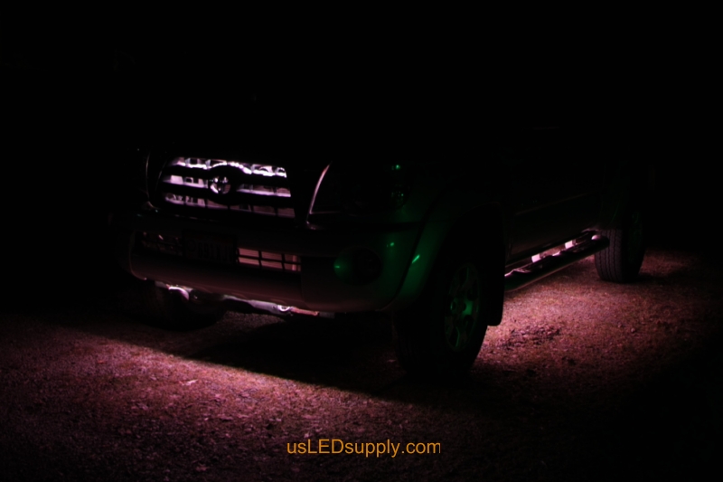 Truck with RGB LED Lighting