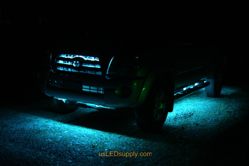 Truck with RGB LED Lighting