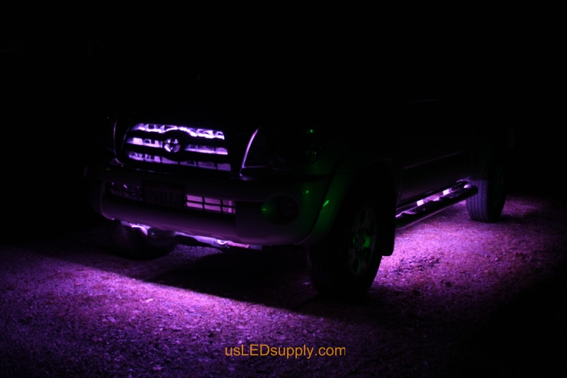Truck with RGB LED Lighting