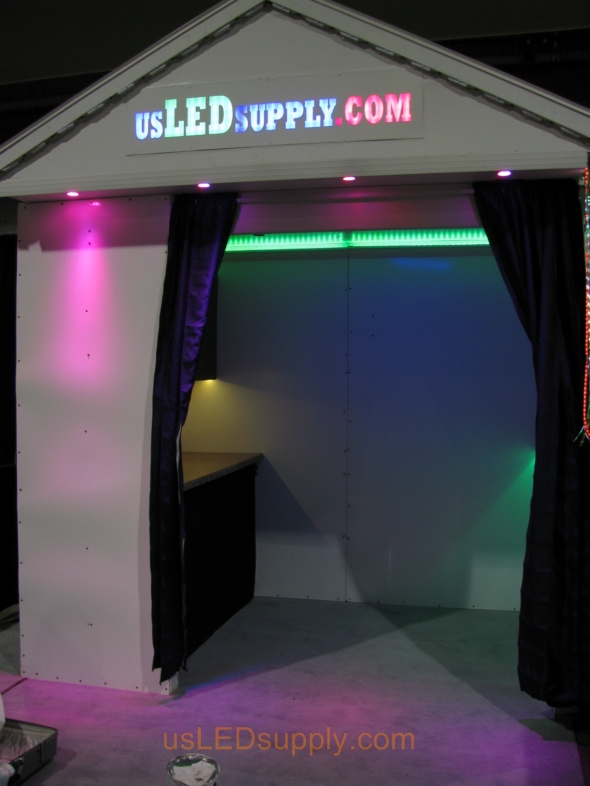 usLEDsupply Trade Show Booth