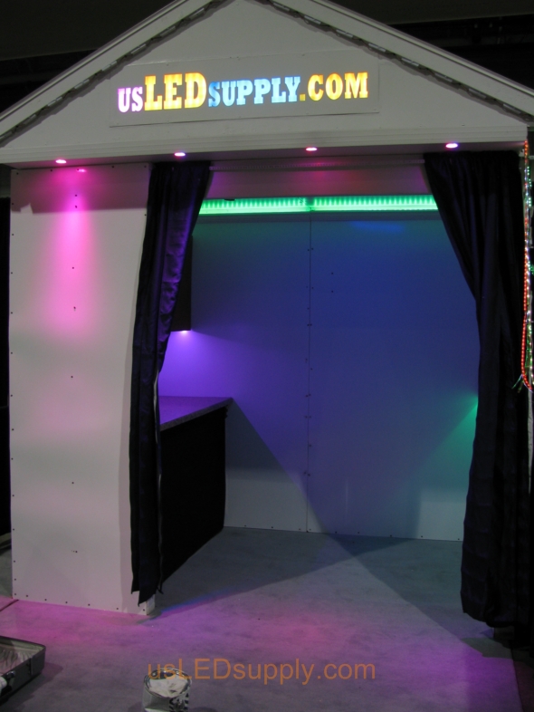 usLEDsupply Trade Show Booth