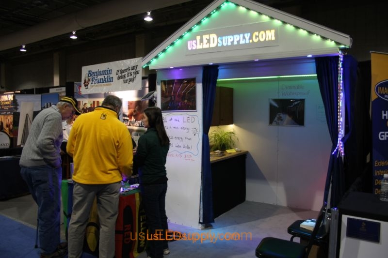 usLEDsupply Trade Show Booth