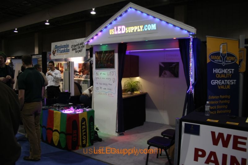 usLEDsupply Trade Show Booth
