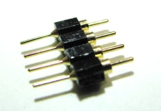 4 Pin connector for connecting to IR RGB controller