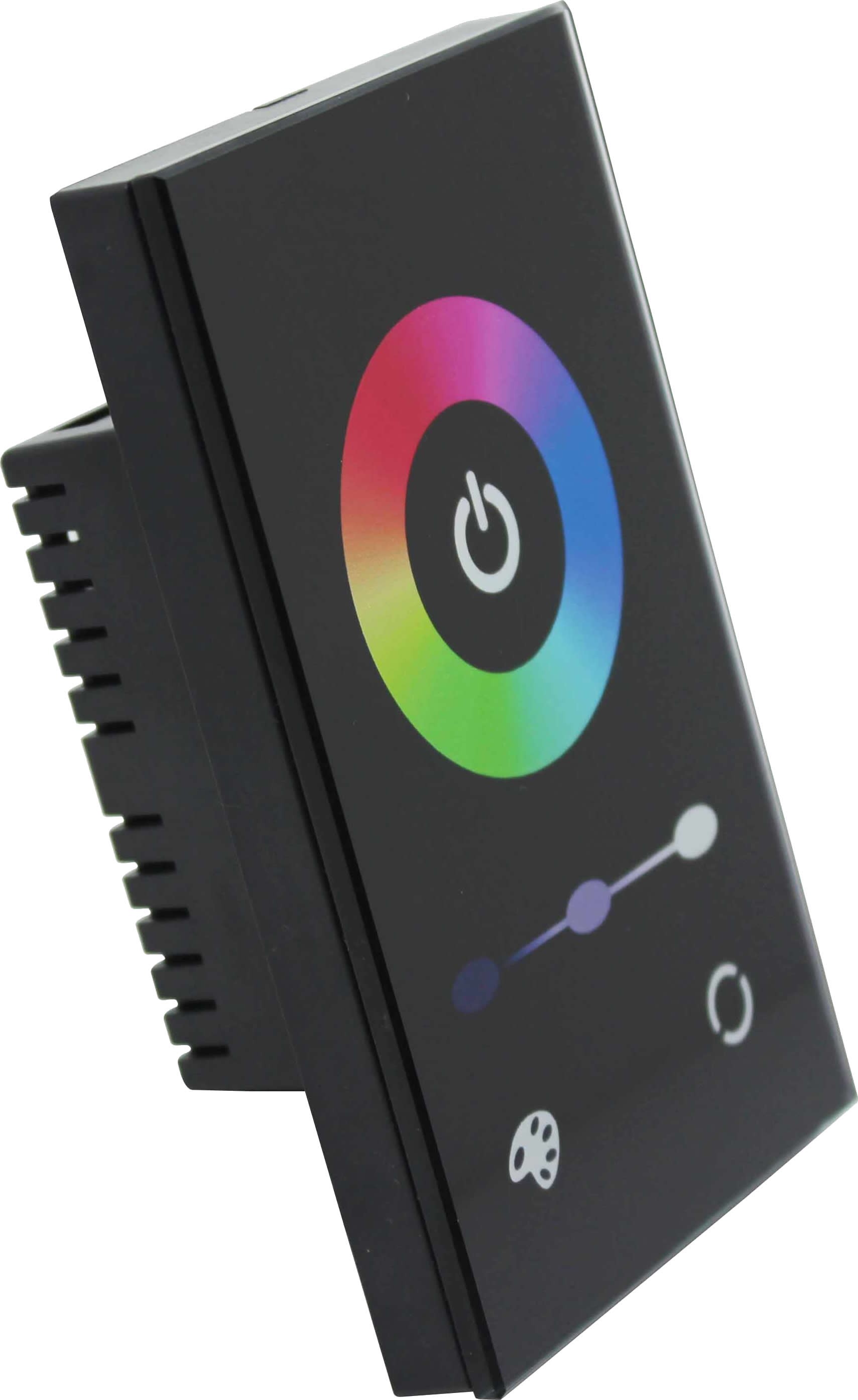 RGB In Wall Touch Controller (Color Wheel Black)