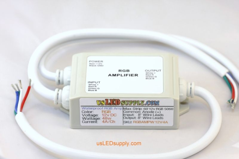 RGB Amplifier 4A/Ch Waterproof