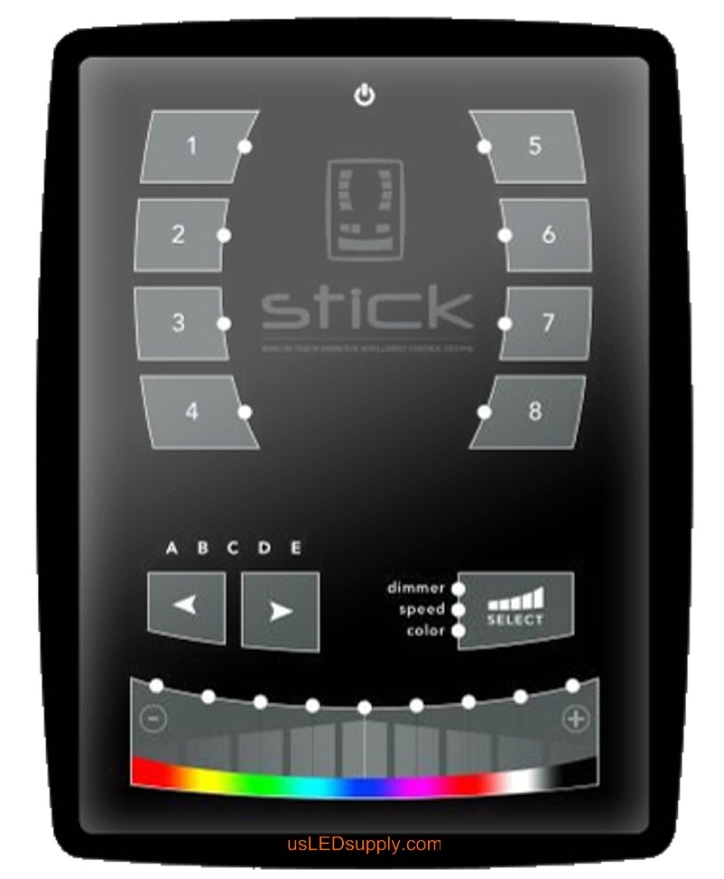 Sunlite STICK Touch-sensitive Intelligent RGB LED DMX Controller