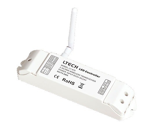 Wireless DMX Transmitter/Receiver 2.4GHz 
