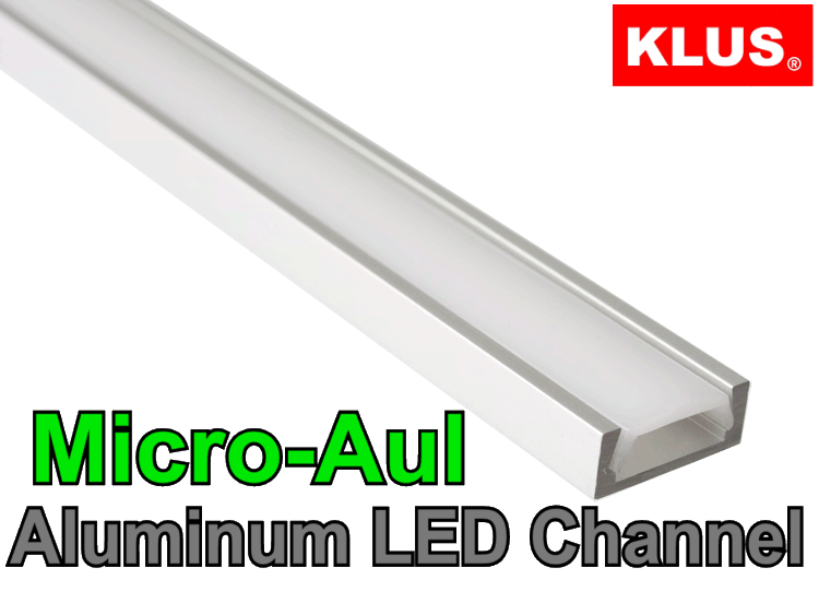 Aluminum LED Channel (Micro-Aul)