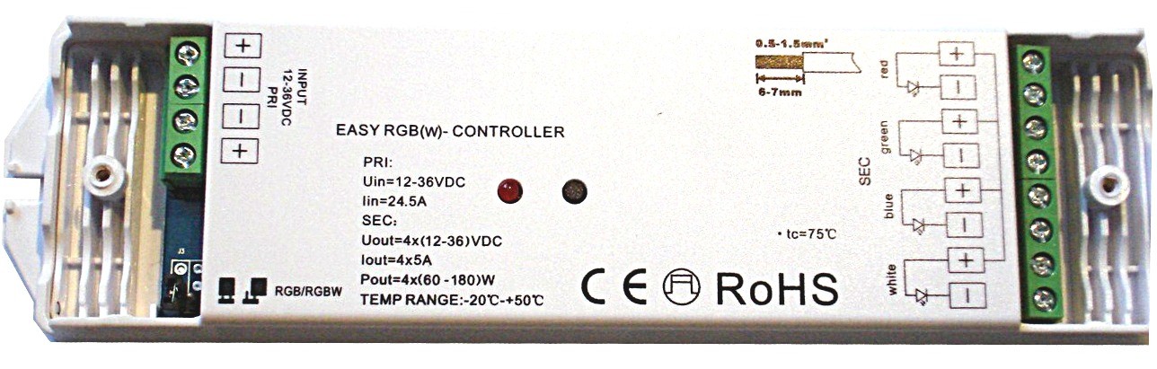 RGB 10 Zone LED Receiver RGB or RGBW