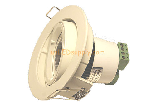 12v 5w RGB Puck Light With Eyeball Ceiling Mount