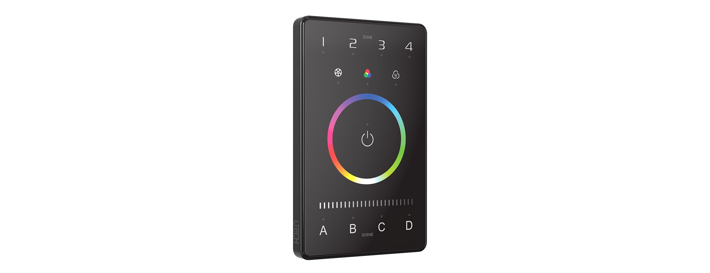 RGB RF Remote Controller 5A Touch Wheel