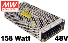 Mean Well Power Supply 48V 158W 6.5A 