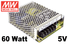 Mean Well 5v 12A RS-75-5
