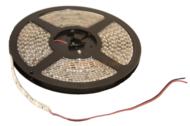 12V Daylight White 3528 Flexible LED Strip 16' Roll High Output 600/reel