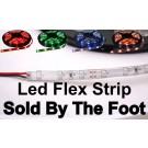 LED flexible strip sold by the foot