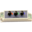 RGB LED Manual Knob Controller 4A (3x Knob)