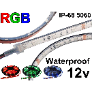 RGB waterproof flexible LED strip IP-68
