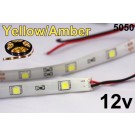 12V Yellow/Amber Flexible LED Strip 16' Roll