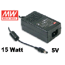 Mean Well Power Supply 5V 15W 3A (for iPhone & Android Controller extra reels)