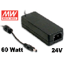 Mean Well Power Supply 24V 60W 2.5A 