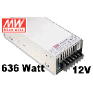Mean Well Power Supply 12v 636W 52A 