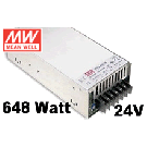 Mean Well Power Supply 24v 648 W 27A 