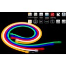 24v Neon Flex Rope Blue16' Roll (IP-68) (120/M 600/Roll)