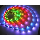 12V RGB Flexible LED Strip 16' Roll (Digital Point Control) (WS-2811) (60x chips / 180 Led) IP-65