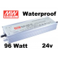 24v 96W 4A Waterproof Power Supply PFC (Mean Well) (Class2) HLG-100H-24A