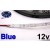 12v Blue Flexible LED 3528 Strip 16' Roll (IP-65) (300/Reel)