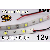 12V Warm White Flexible LED Strip 16' Roll (IP-65) (5050 30/M 150/Roll) 2400k-2600k