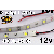 12V Daylight White Flexible LED Strip (IP-65) 30/M 150/Roll 16' Reel 4000-4500K