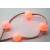 12V LED RGB Digital Point Modules Round 3 led (WS2801 Chip) 6" Spacing with Milky Lens