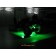 John Deere lawnmower with green LED modules