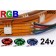 24V RGB Flexible LED Strip 16' Roll