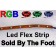 12V RGB Flexible LED Strip (Sold by the Foot)