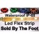 Waterproof IP-68 Flexible LED strip Sold by the Foot