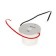 Back of white LED waterproof puck module 1W