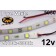 12v Pure/Cool White Flexible LED Strip (IP-65) 30/M 150/Roll 5700k-6300K