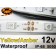 12V Yellow/Amber Waterproof Flexible LED Strip 16' Roll