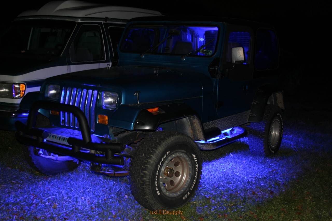 blue jeep