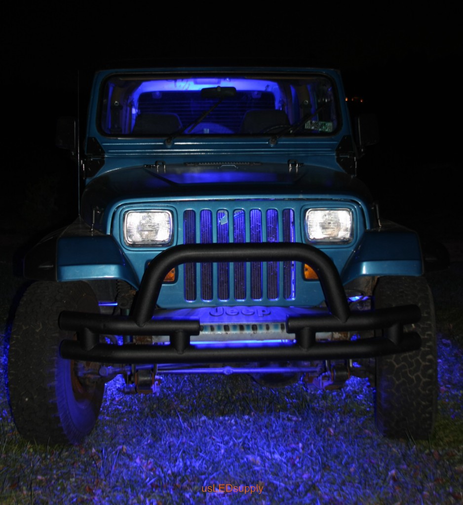 blue jeep