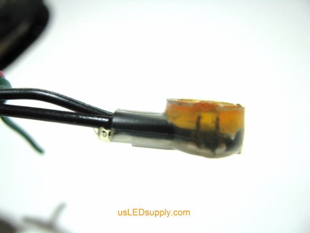 Crimped butt connector all the way down